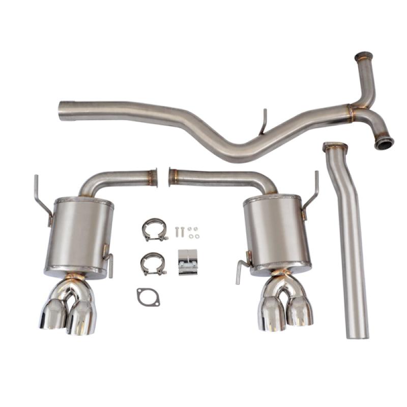 Mishimoto 2015 Subaru WRX 3in Stainless Steel Cat-Back Exhaust - Saikospeed