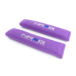 NRG Seat Belt Pads 2.7in (Wide) X 11in - Purple(2 Piece) Short - Saikospeed