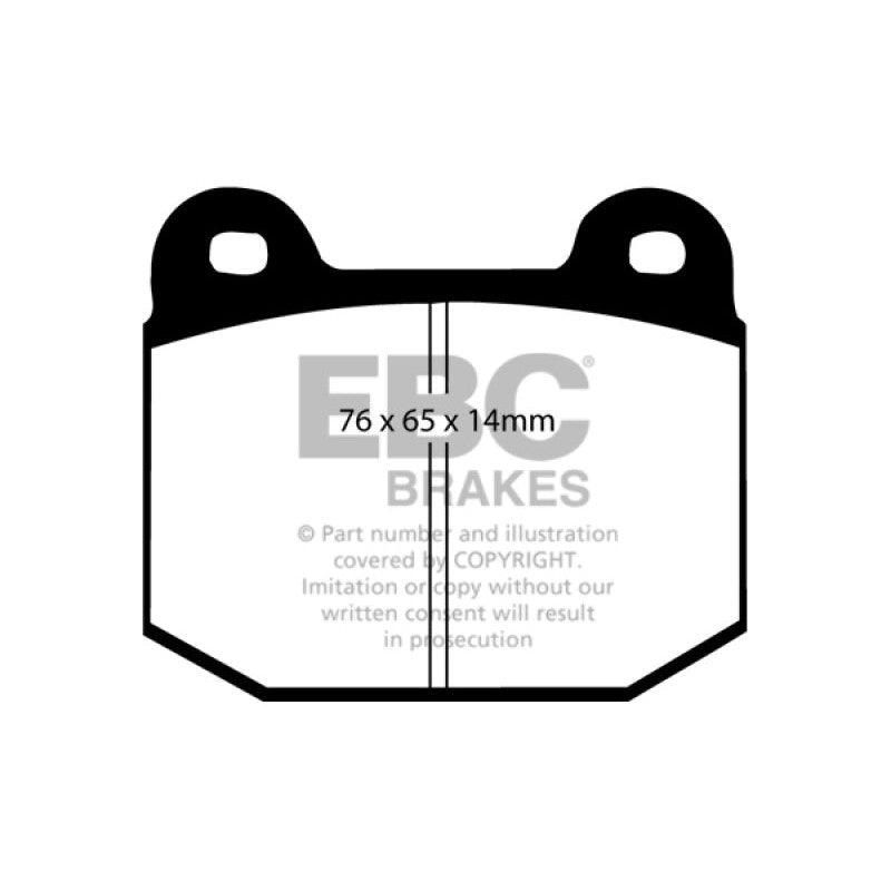 EBC 03-04 Infiniti G35 3.5 (Manual) (Brembo) Yellowstuff Rear Brake Pads - Saikospeed