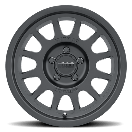 Method MR703 17x7.5 +50mm Offset 5x160 65mm CB Matte Black Wheel - Saikospeed