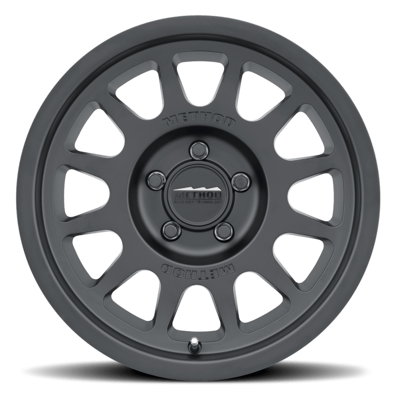 Method MR703 17x8.5 +25mm Offset 5x5 71.5mm CB Matte Black Wheel - Saikospeed