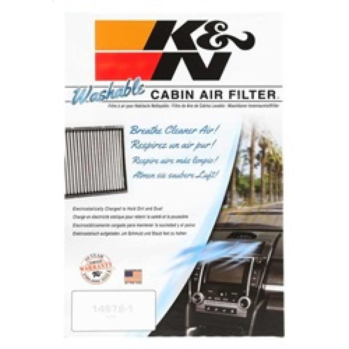 K&N 13-17 Subaru BRZ 2.0L H4 F/I Cabin Air Filter - Saikospeed