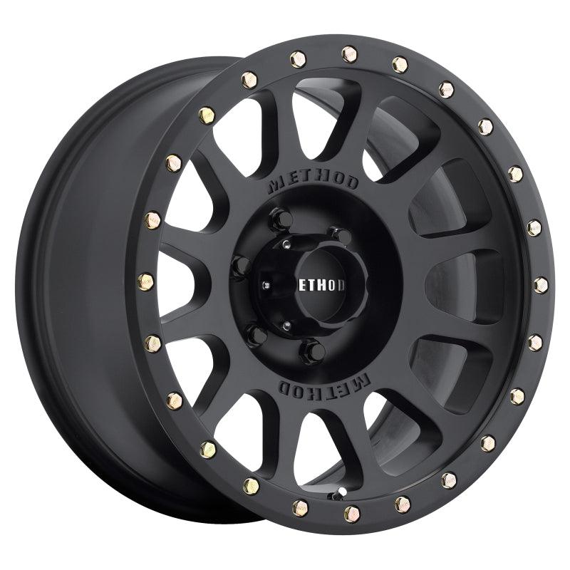 Method MR305 NV 20x10 -18mm Offset 6x5.5 108mm CB Matte Black Wheel - Saikospeed