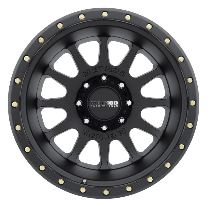 Method MR605 NV 20x10 -24mm Offset 8x6.5 121.3mm CB Matte Black Wheel - Saikospeed