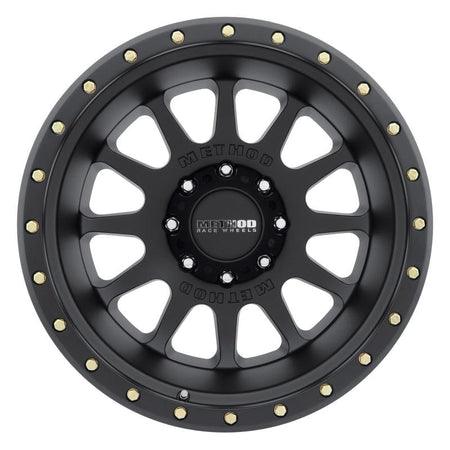 Method MR605 NV 20x9 -12mm Offset 8x170 124.9mm CB Matte Black Wheel - Saikospeed