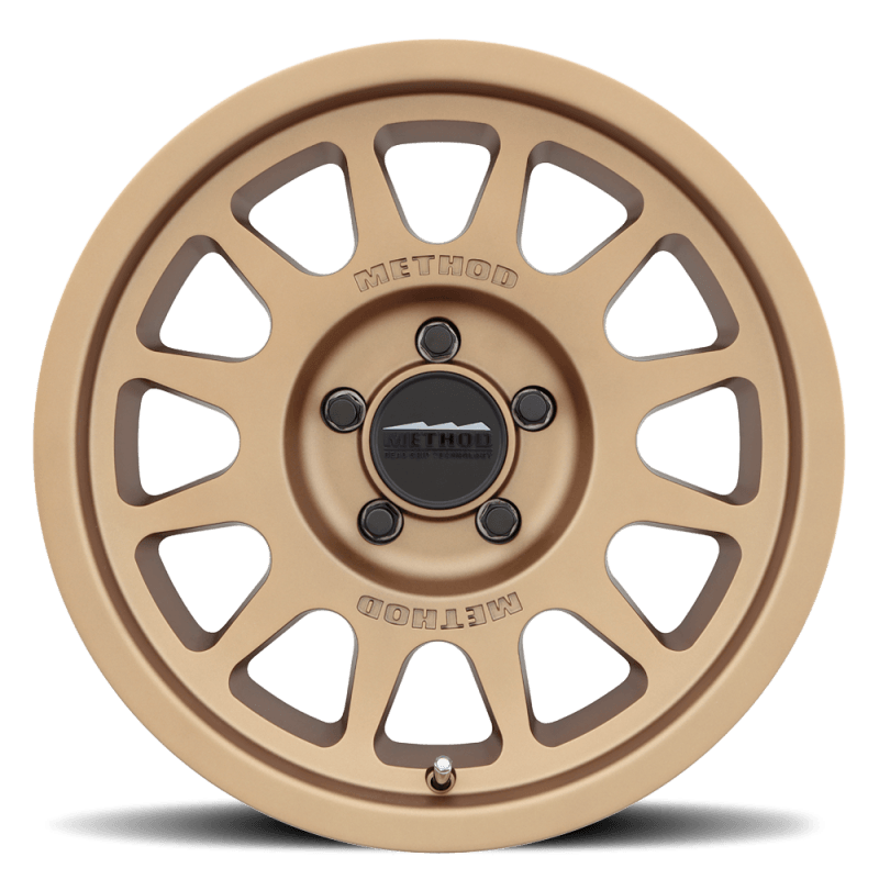 Method MR703 17x7.5 +50mm Offset 5x130 78.1mm CB Method Bronze Wheel - Saikospeed