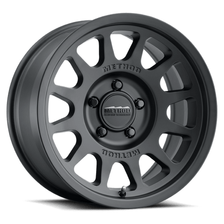 Method MR703 17x7.5 +50mm Offset 5x160 65mm CB Matte Black Wheel - Saikospeed