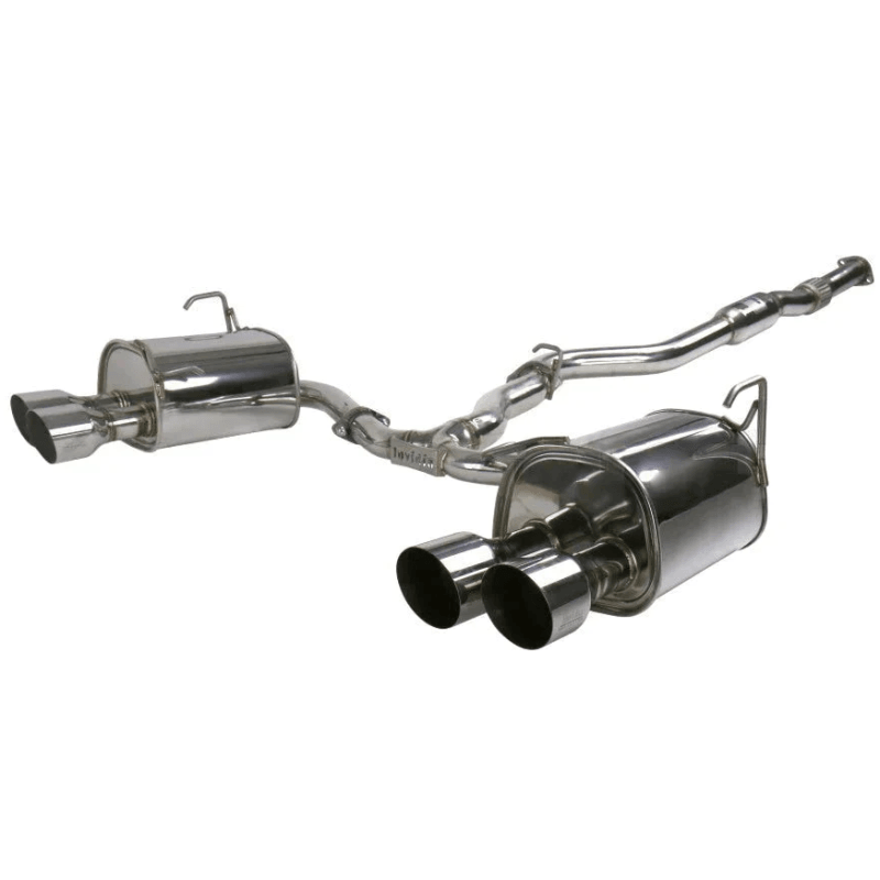 Invidia 2022+ Subaru WRX Q300 Single Layer Stainless Steel Quad Tip Cat-Back Exhaust - Saikospeed