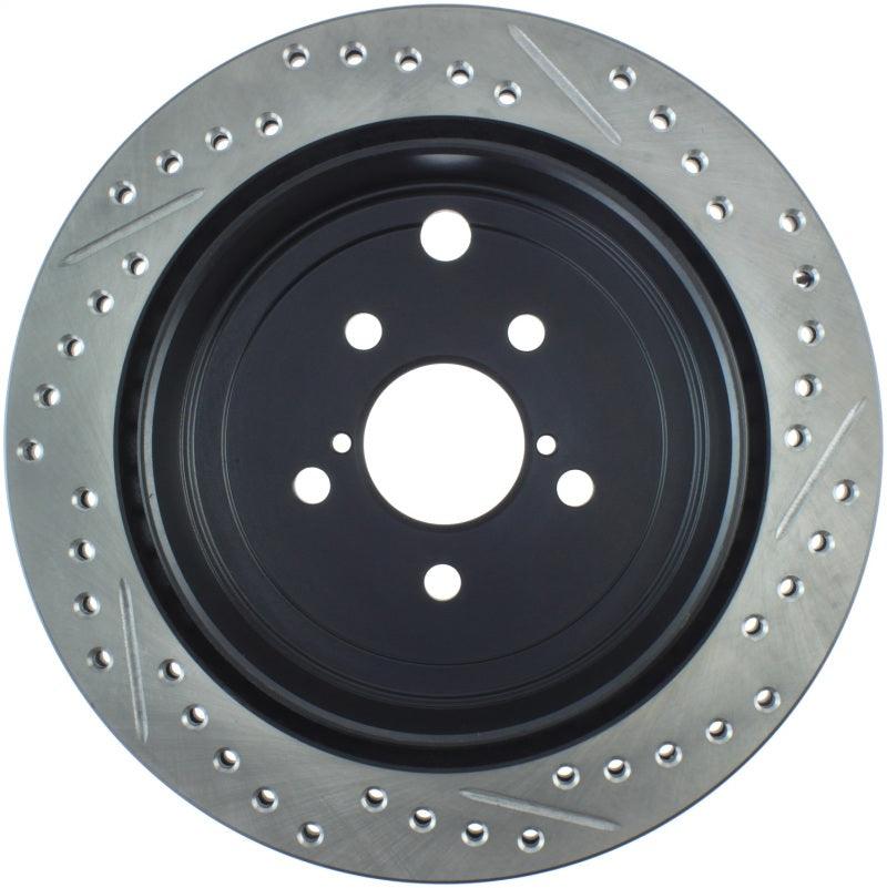 StopTech Slotted & Drilled Sport Brake Rotor - Saikospeed