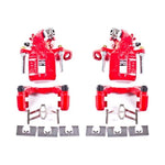 Power Stop 06-11 Acura CSX Rear Red Calipers w/Brackets - Pair - Saikospeed