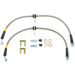 StopTech 13-13 Honda Civic EX Rear SS Brake Lines - Saikospeed