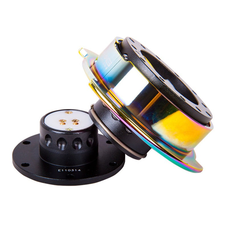 NRG Quick Release Gen 2.5 - Black Body / Neochrome Ring