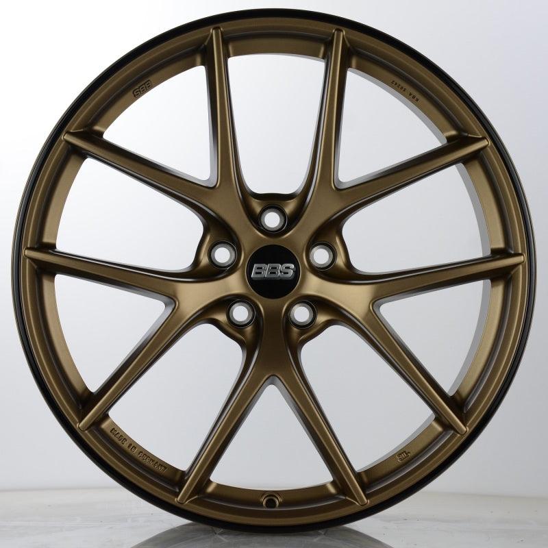 BBS CI-R 19x9 5x120 ET44 Bronze Rim Protector Wheel -82mm PFS/Clip Required - Saikospeed