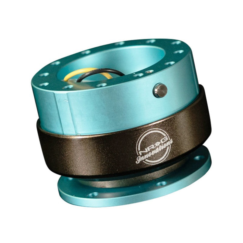 NRG Quick Release Gen 2.0 - Minty Fresh Body / Titanium Chrome Ring