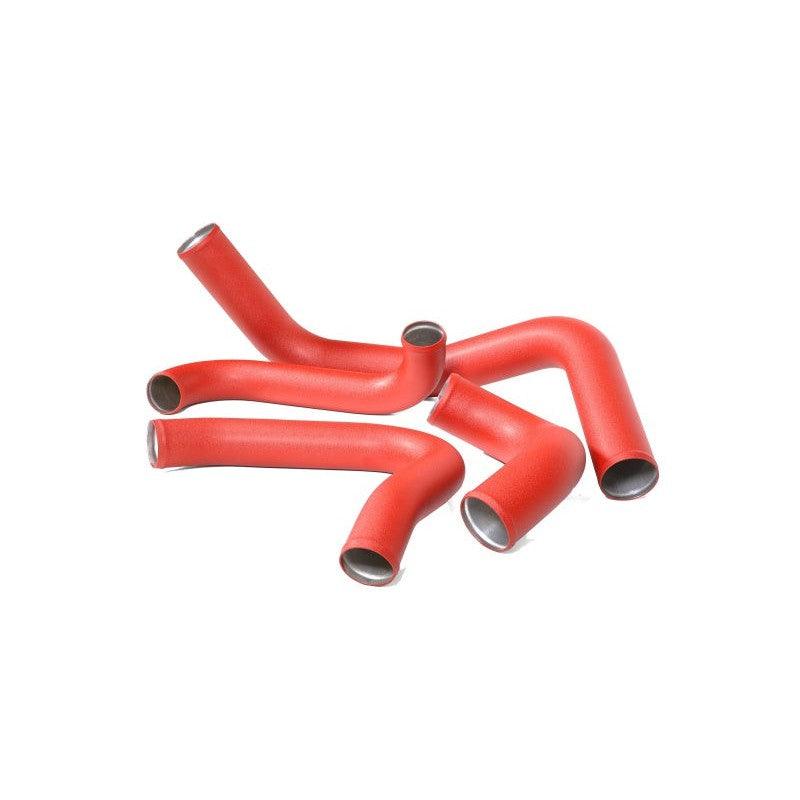 Perrin 22-23 Subaru WRX Front Mount Intercooler Kit (Red Tubes & Silver Core) - Saikospeed