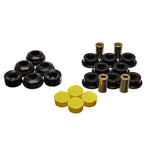 Energy Suspension 01-05 Honda Civic/CRX / 02-05 Civic Si Black Rear Control Arm Bushing Set - Saikospeed
