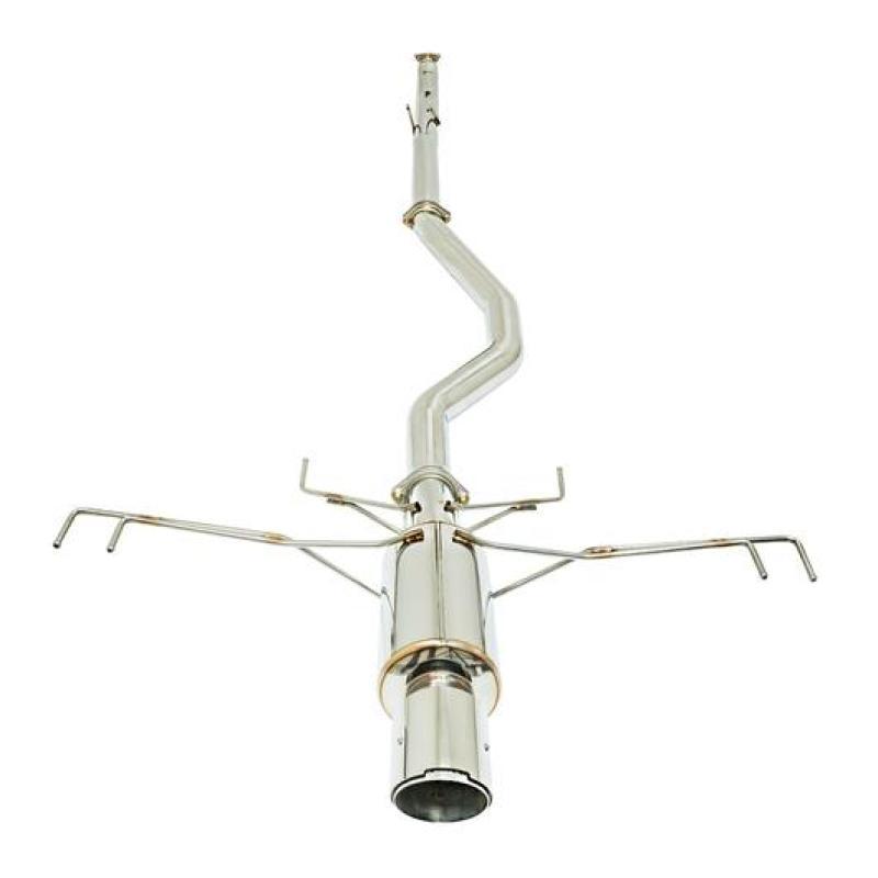 Remark 17+ Honda Civic Type R Non Resonated Cat-Back Exhaust Spec I w/Single Carbon Fiber Tip Cover - Saikospeed