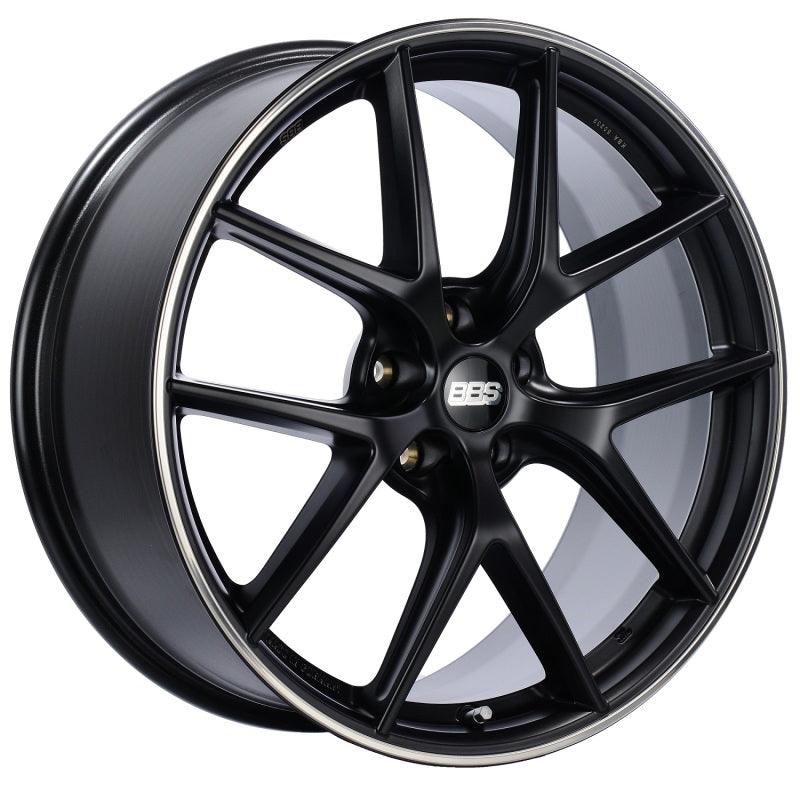 BBS CI-R 20x11.5 5x120 ET52 Satin Black Rim Protector Wheel -82mm PFS/Clip Required - Saikospeed