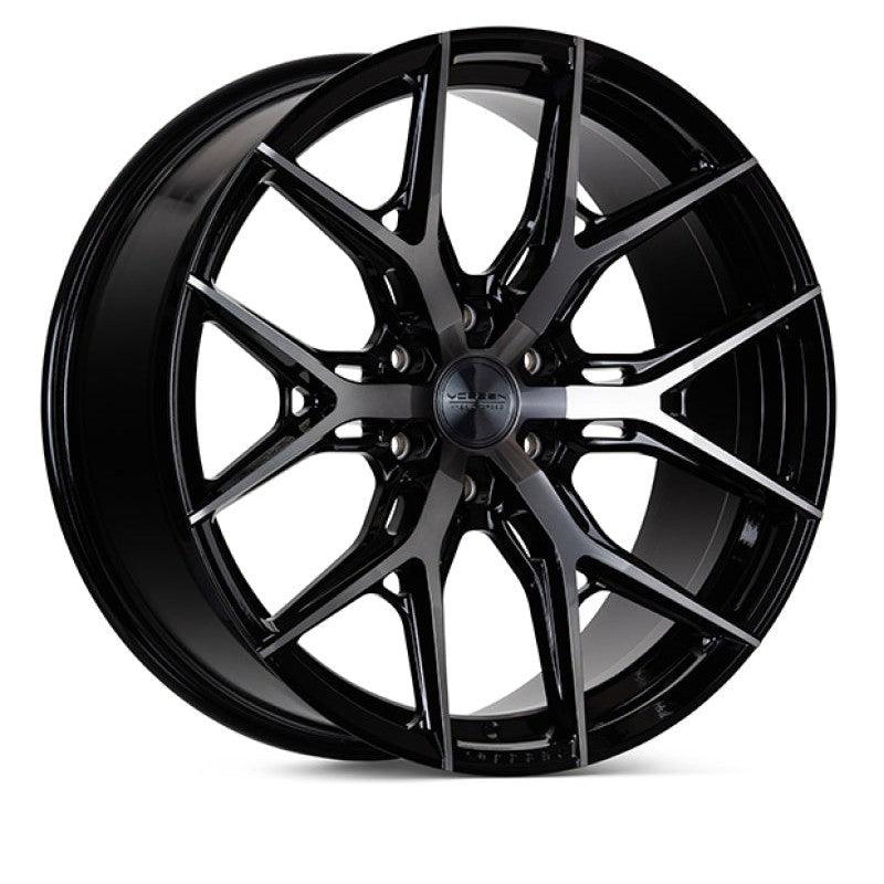 Vossen HF6-4 22x9.5 / 6x139.7 / ET20 / Deep Face / 106.1 - Tinted Gloss Black Wheel - Saikospeed