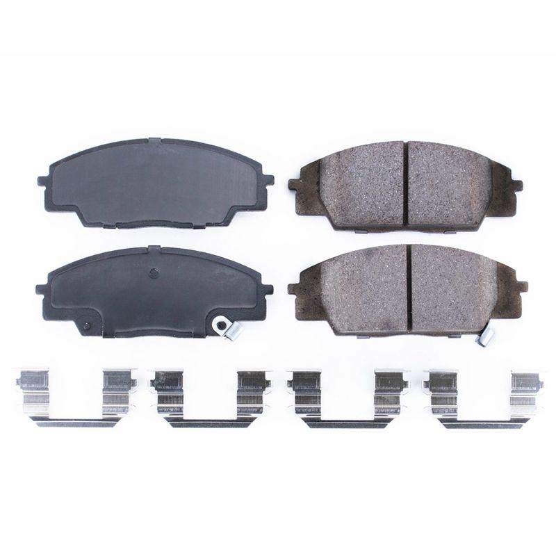 Power Stop 07-10 Acura CSX Front Z17 Evolution Ceramic Brake Pads w/Hardware - Saikospeed