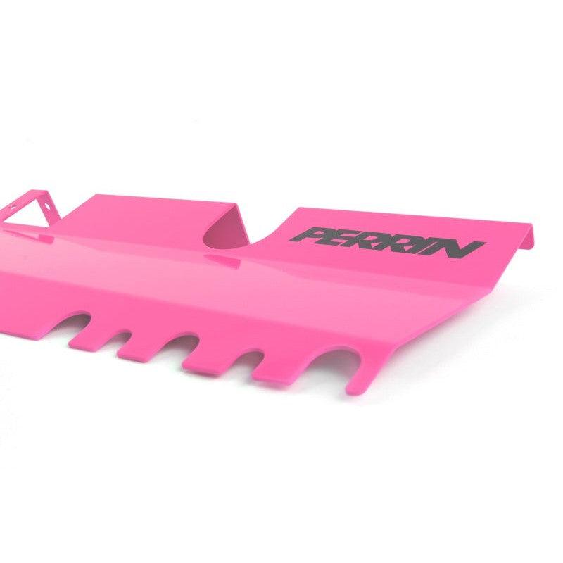 Perrin 15-21 WRX/STI Radiator Shroud (With/Without OEM Intake Scoop) - Hyper Pink - Saikospeed