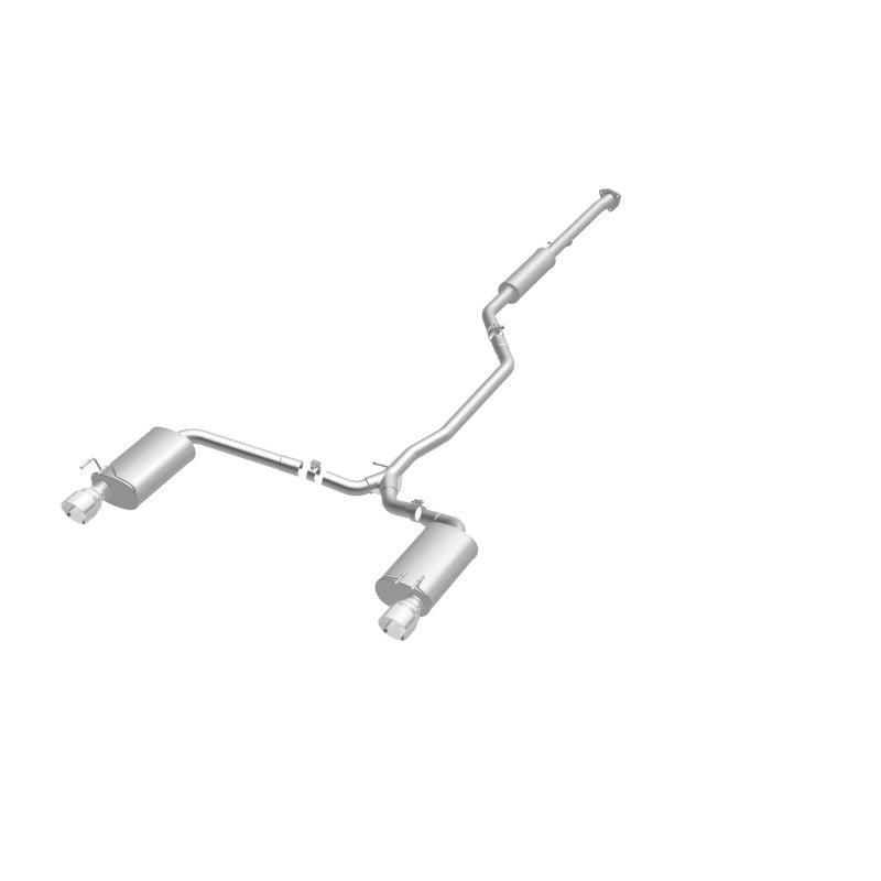 MagnaFlow Sys C/B 2015 Honda Accord 3.5L V6 2.5in SS Dual Split Rear Polished 4.5 Tip - Saikospeed