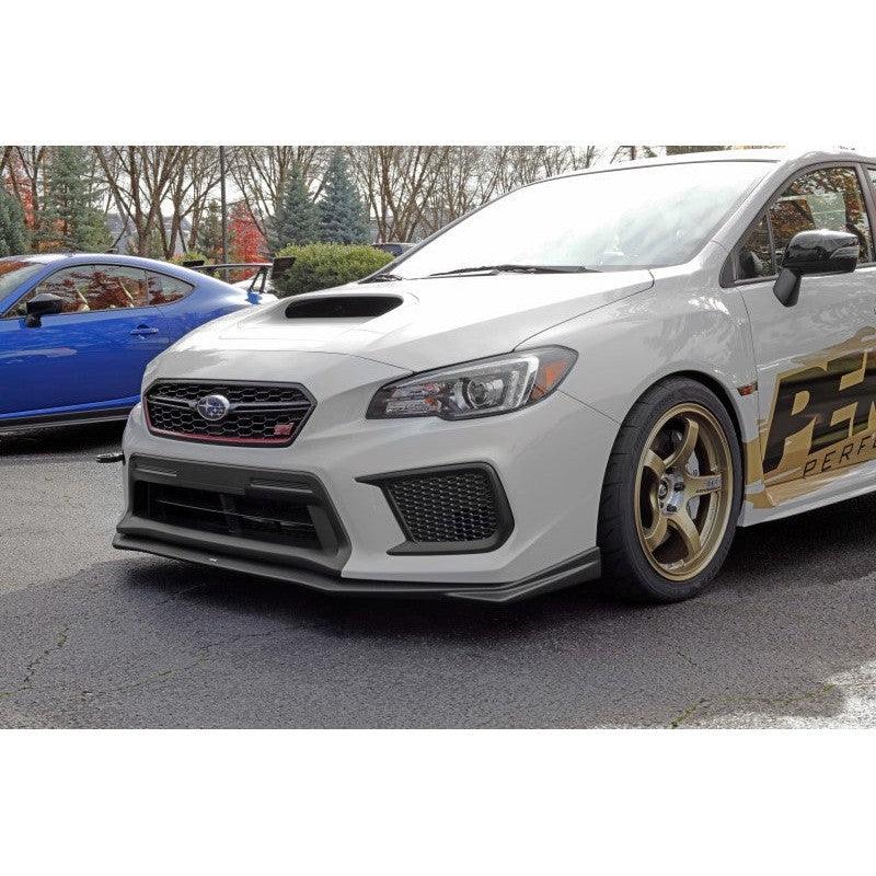 Perrin 18-21 WRX/STI / 13-20 BRZ / 17-20 Toyota 86 Front Tow Hook Kit - Flat Black - Saikospeed