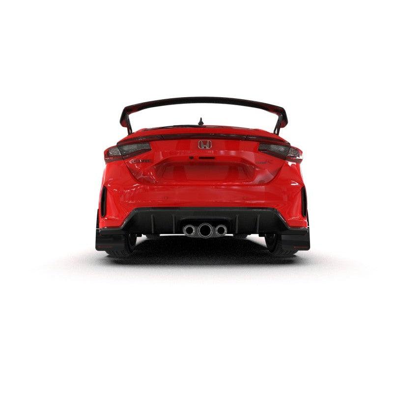 Rally Armor 2023+ Honda Civic Type R Black Mud Flap Red Logo - Saikospeed