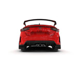 Rally Armor 2023+ Honda Civic Type R Black Mud Flap White Logo - Saikospeed