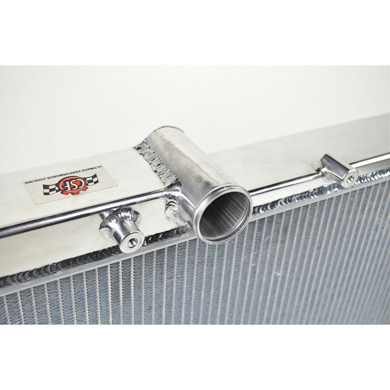 CSF 08-15 Subaru WRX/STI 2-Row Radiator w/Built-In Oil Cooler - Saikospeed