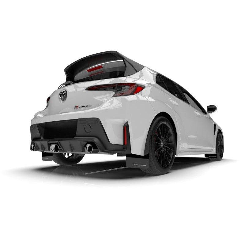 Rally Armor 2023 Toyota GR Corolla Black UR Mud Flap w/ Dark Grey Logo - Saikospeed