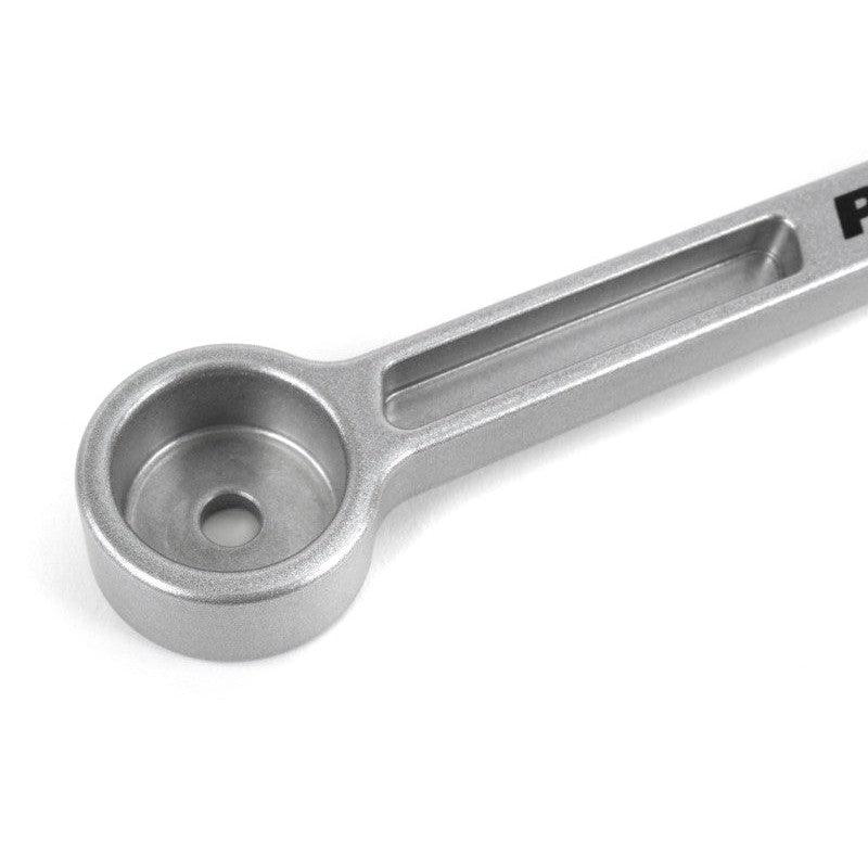 Perrin 17-19 Honda Civic Type R Battery Tie Down - Silver - Saikospeed