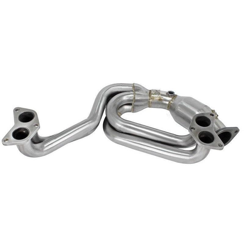 aFe 12-17 Toyota 86 / FRS / BRZ Twisted Steel 304 Stainless Steel Long Tube Header w/ Cat - Saikospeed