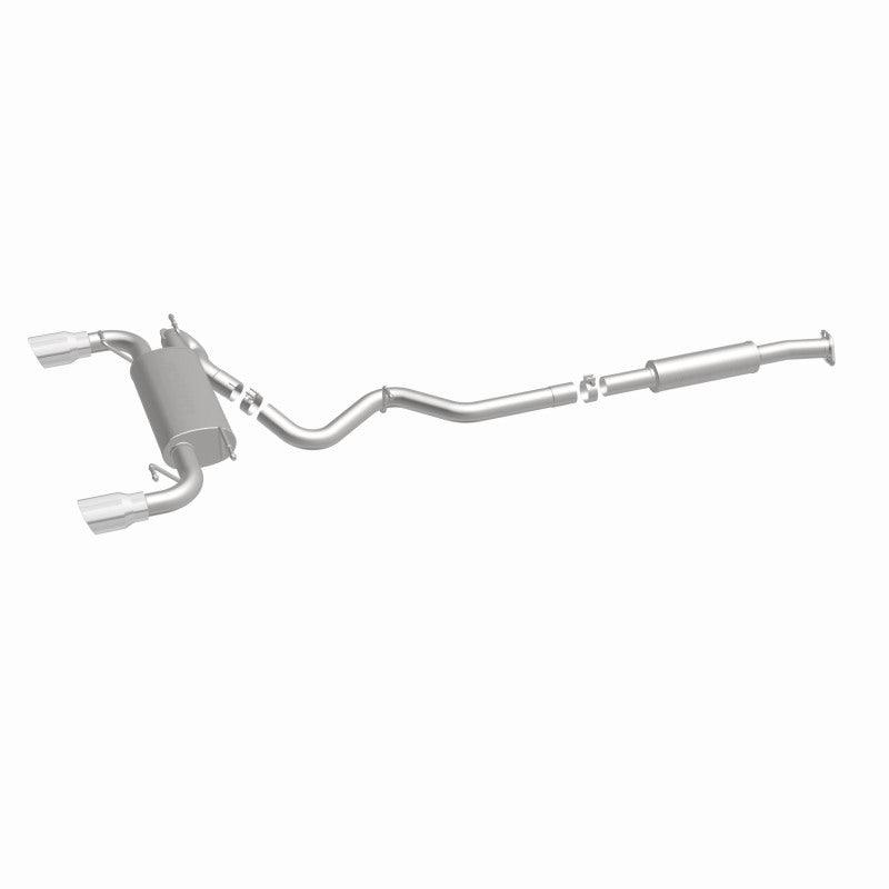 MagnaFlow 13 Scion FR-S / 13 Subaru BRZ Dual Split Rear Exit Stainless Cat Back Performance Exhaust - Saikospeed