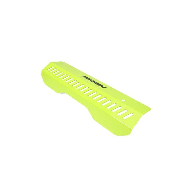 Perrin 22-23 Subaru WRX Pulley Cover (Short Version - Works w/AOS System) - Neon Yellow - Saikospeed