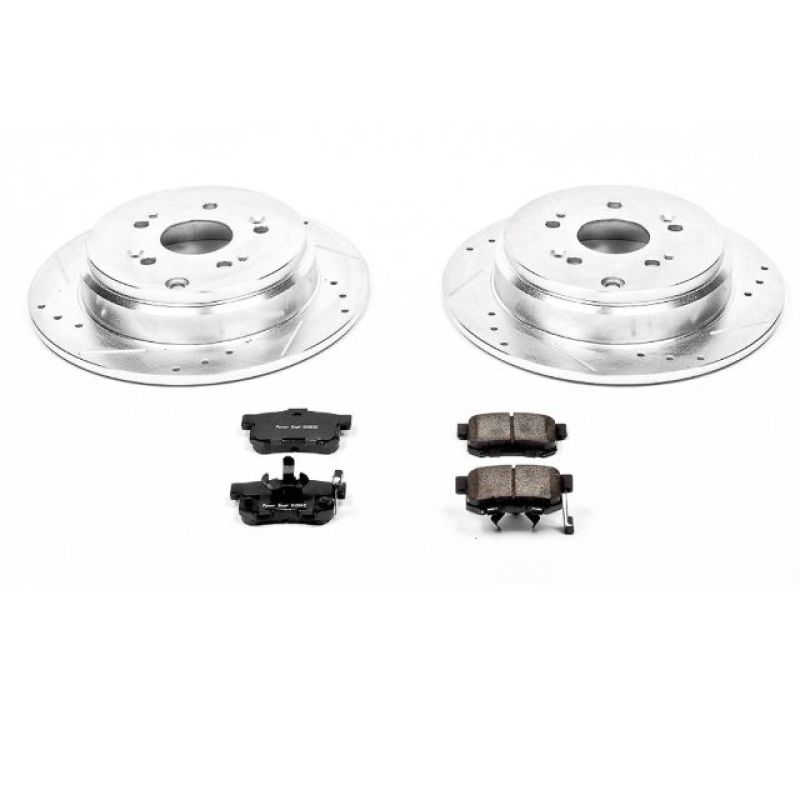 Power Stop 10-18 Acura RDX Rear Z23 Evolution Sport Brake Kit