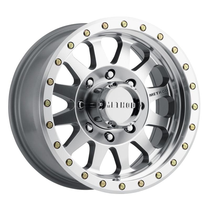 Method MR304 Double Standard 20x10 -18mm Offset 8x6.5 130.81mm CB Machined/Clear Coat Wheel - Saikospeed