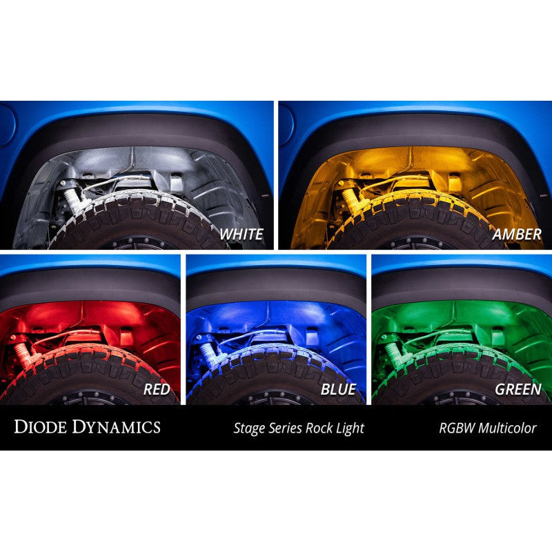 Diode Dynamics Stage Series RGBW LED Rock Light (Add-on 2-pack)