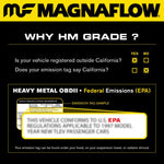 MagnaFlow Conv DF 08-09 Subaru WRX 2.5L - Saikospeed