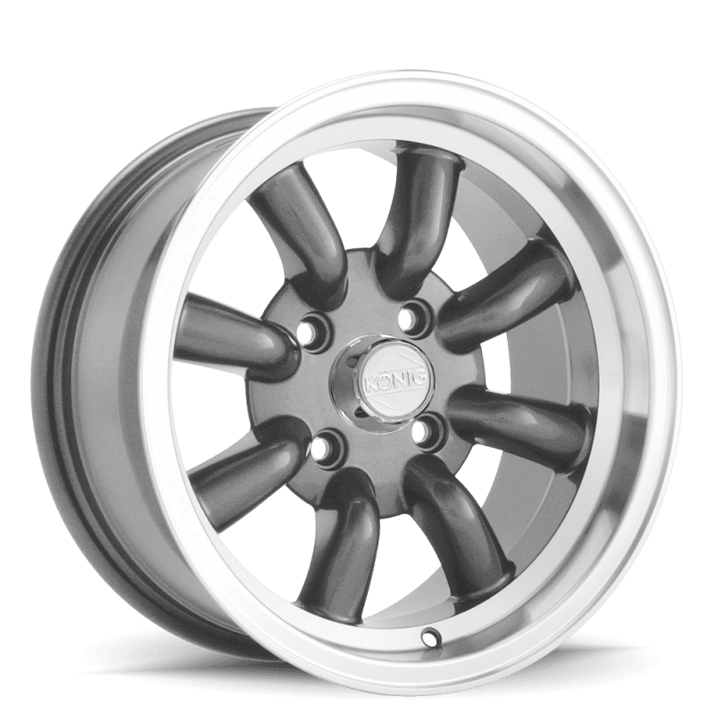 Konig Rewind 15x7 4x114.3 ET0 Graphite - Saikospeed