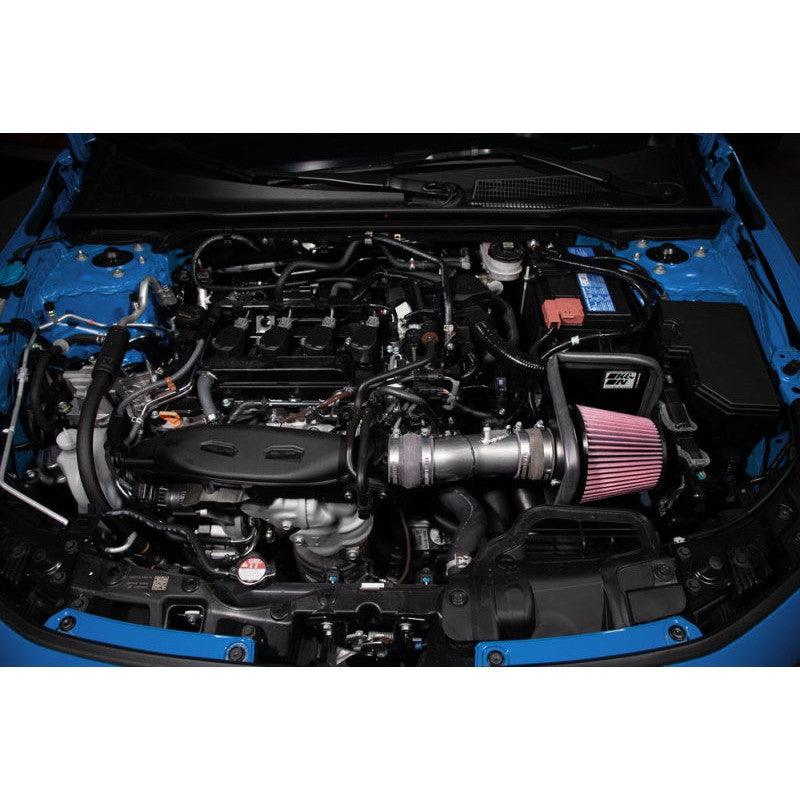 K&N 2022 Honda Civic 1.5L Turbo L4 Silver Typhoon Intake - Saikospeed