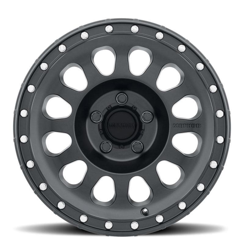 Method MR315 17x8.5 0mm Offset 5x5 71.5mm CB Matte Black Wheel - Saikospeed