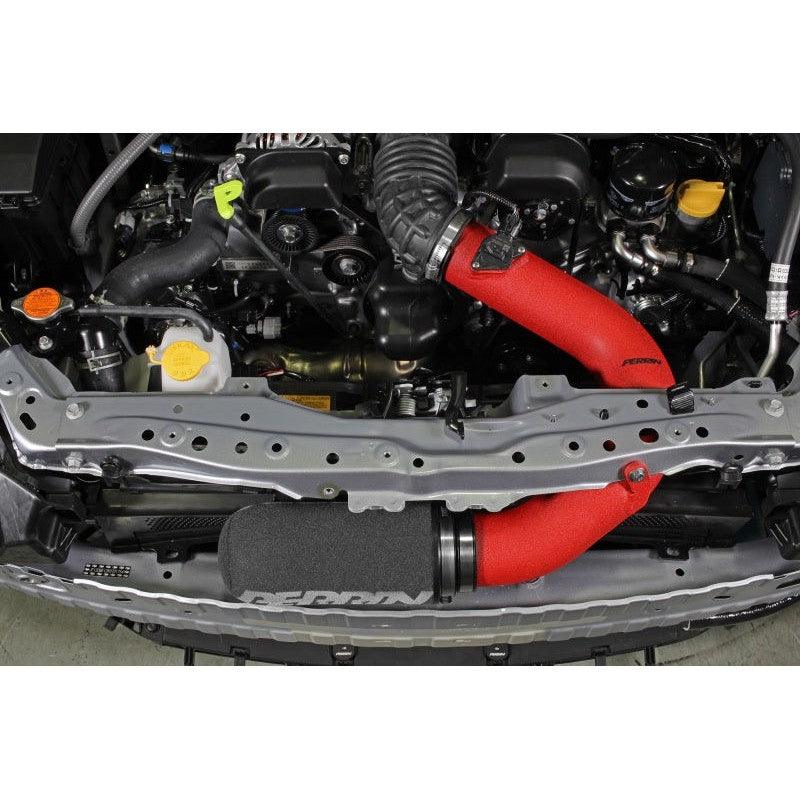 Perrin 22-23 Subaru BRZ/GR86 Cold Air Intake - Red - Saikospeed