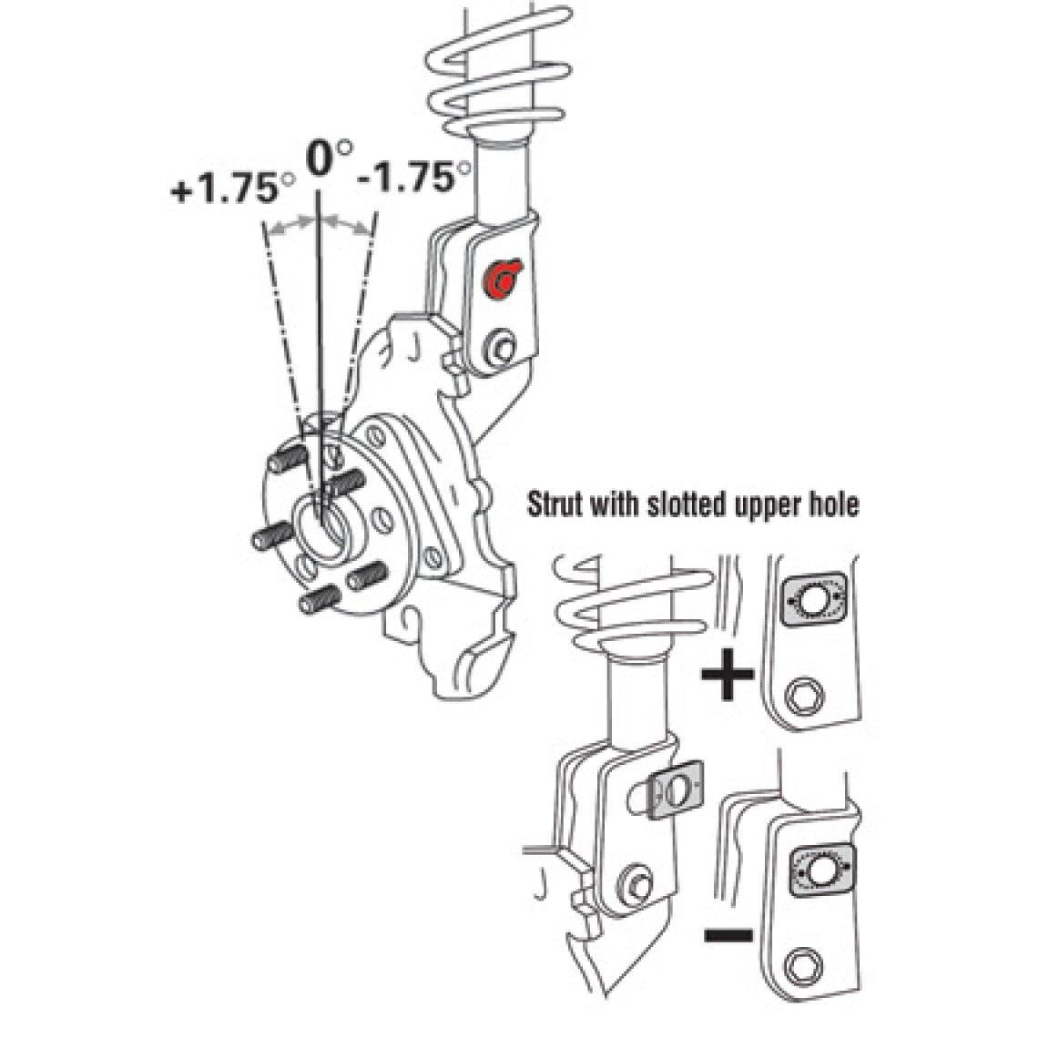 SPC Performance EZ Cam XR Bolts (Pair) (Replaces 16mm Bolts) - Saikospeed