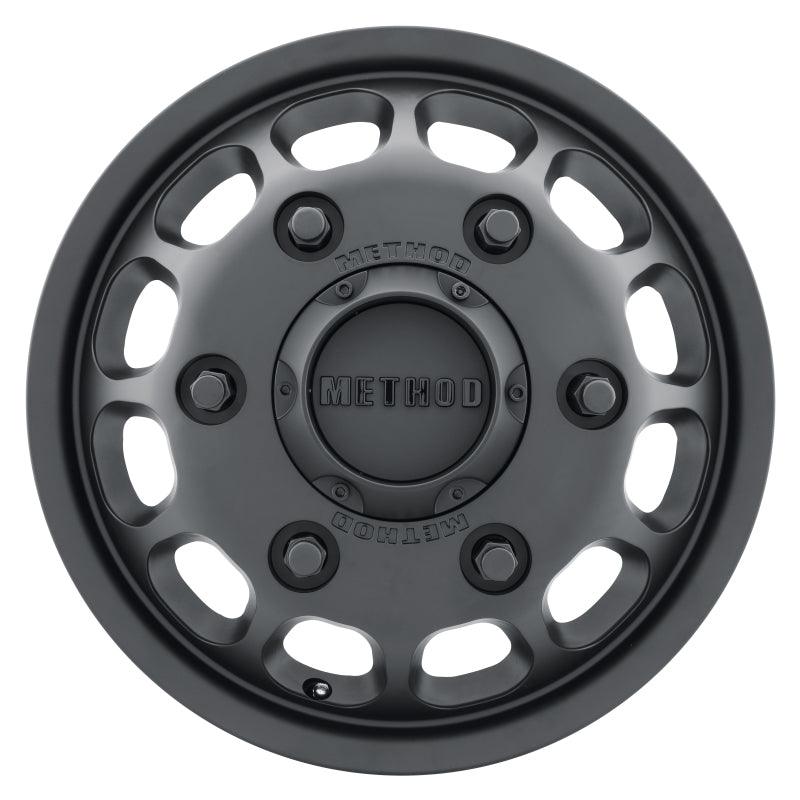 Method MR901 - FRONT 16x5.5 +117mm Offset 6x205 161.04mm CB Matte Black Wheel - Saikospeed