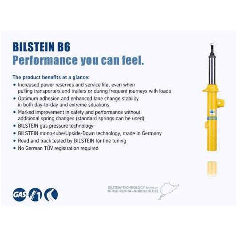 Bilstein B6 14-18 Subaru Forester Front Left Monotube Shock Absorber