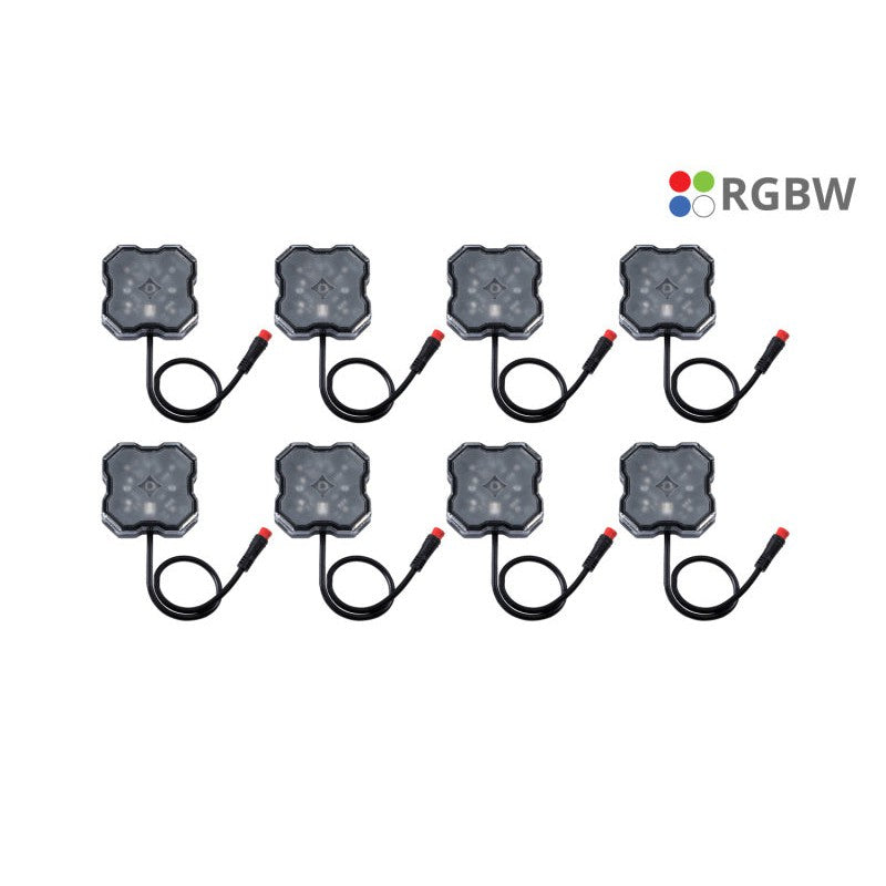 Diode Dynamics Stage Series RGBW LED Rock Light (8-pack)