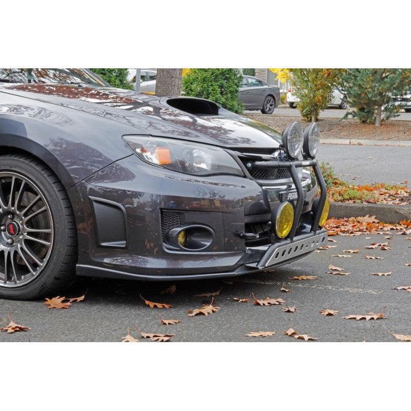 Perrin 08-14 Subaru WRX/STI Tow Hook Kit (Front) - Flat Black - Saikospeed