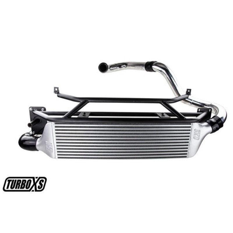 Turbo XS FMIC for 15-16 Subaru WRX - Polished Pipes - Saikospeed