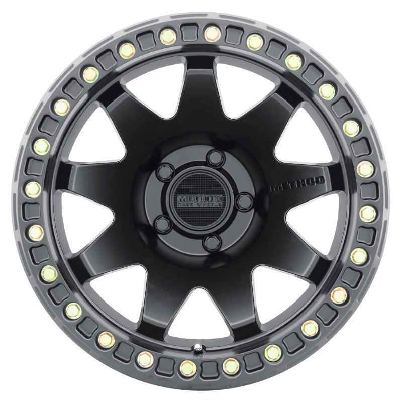 Method MR108 17x9 -44mm Offset 5x5 71.5mm CB Matte Black w/BH-H24125-38 Wheel - Saikospeed